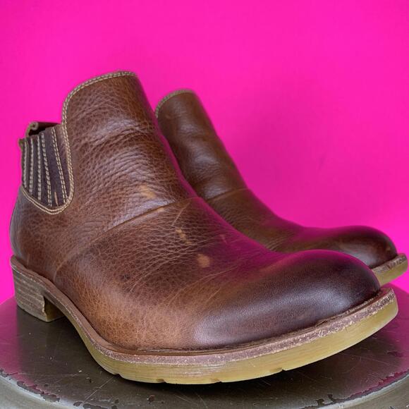Sofft Bellis Waterproof Brown Leather Chelsea Boot Sz 8 - Picture 1 of 8